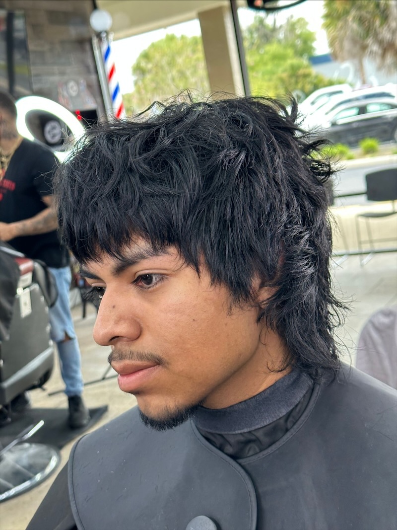 Wolf cut
