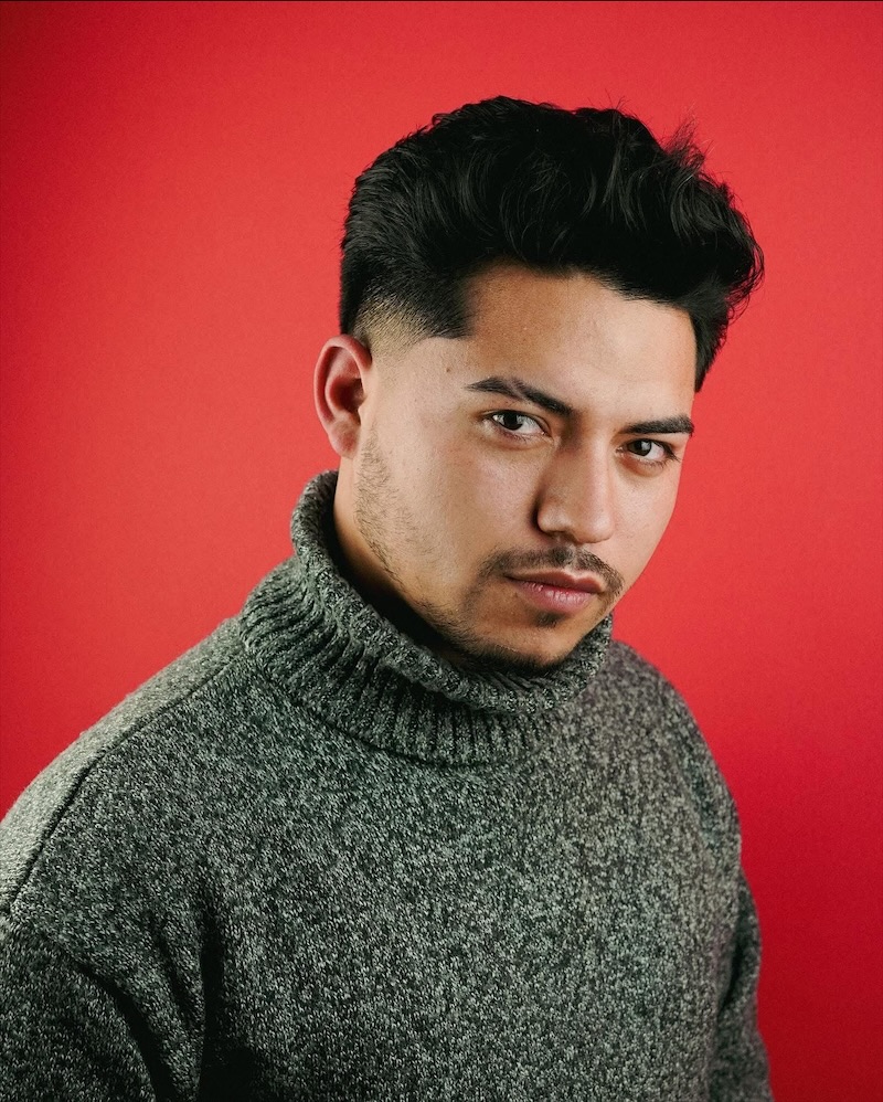Graduación + slick back + taper fade, hecho en VISION